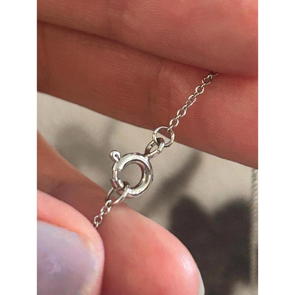 Delicate Tiny Necklace Star Adjustable 925 Sterli… - image 4